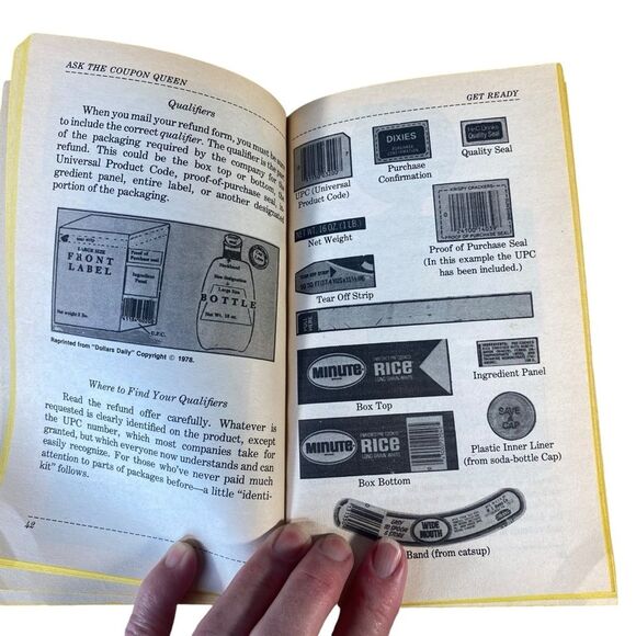 Ask The Coupon Queen Paperback October 1979 by Mary Anne Hayes - Picture 5 of 6